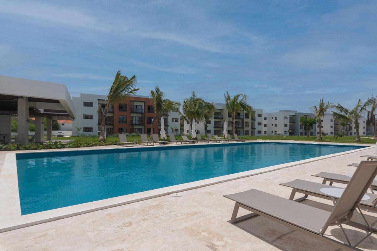 Apartamento Con Piscina, Gym Y Playa A 7 Minutos Apartment ปุนตากานา ภายนอก รูปภาพ